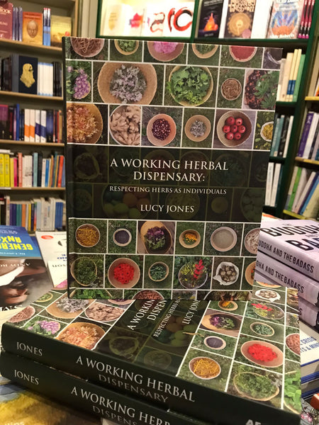 A working herbal dispensary by Lucy Jones