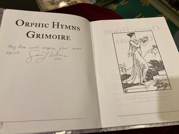 Orphic Hymns Grimoire (Signed First Edition) by Sara Mastros