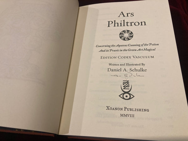 Ars Philtron by Daniel A. Schulke