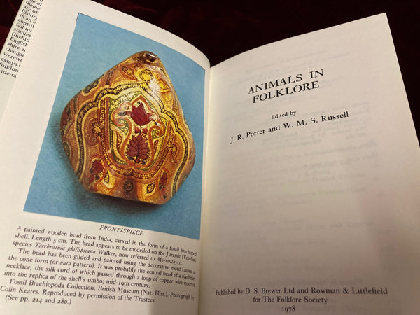 Animals in Folklore by Joshua R. Porter & Wlliam M.S. Russell (ed)