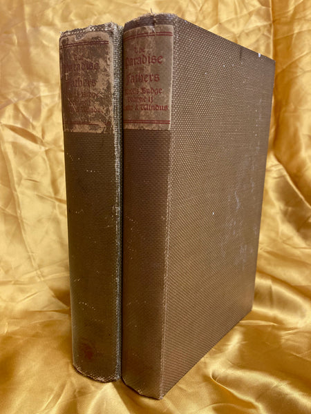 The Paradise of the Holy Fathers by Ernest A. Wallis Budge