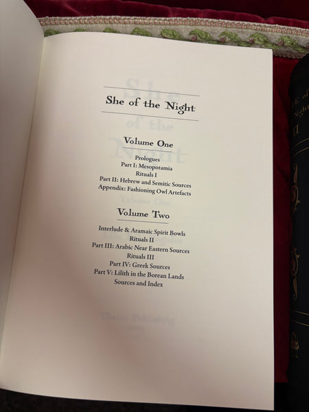 She of the Night  (Vol 1 and Vol 2)