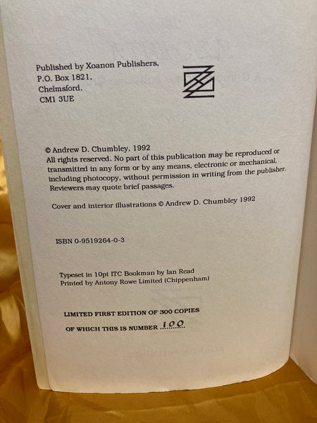 The Azoetia (1st edition) by Andrew D. Chumbley