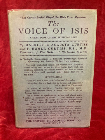 The Voice of Isis by Harriette Augusta Curtiss & F. Homer Curtiss