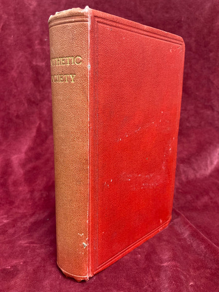 Synthetic Society papers 1896-1908