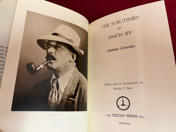 The Scrutinies of Simon Iff by Aleister Crowley