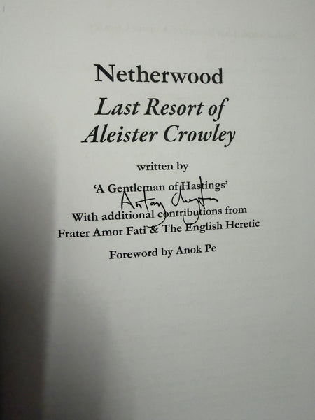 Netherwood: Last Resort of Aleister Crowley