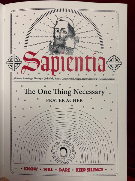 Johan Amos Comenius: One Thing Necessary by Frater Acher