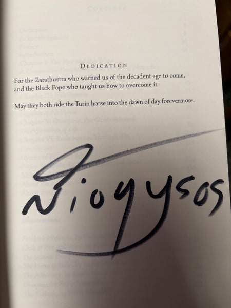 Friedrich Nietzsche and the Left Hand Path (SIGNED) by Shea Bilé