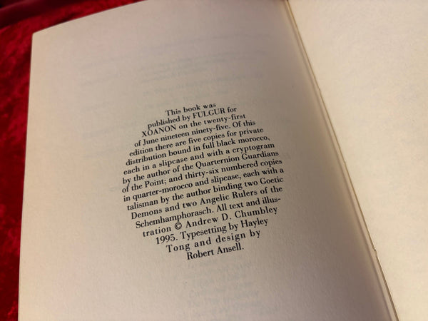 Qutub (or, The Point) by Andrew D. Chumbley