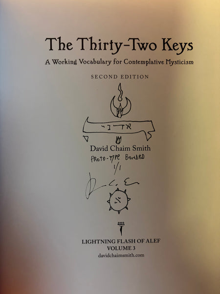 The Thirty-Two Keys (deluxe prototype edition) by David Chaim Smith