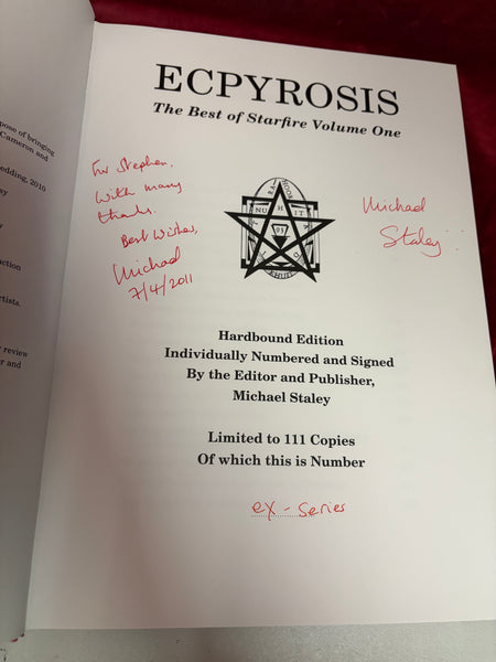 Ecpyrosis: The Best of Starfire Volume One by Michael Staley (ed)