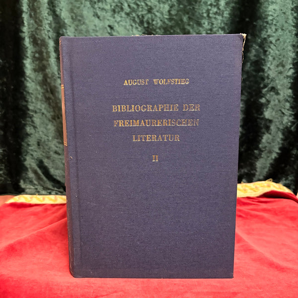 Bibliographie der Freimaurerischen Literatur (4 Volumes)