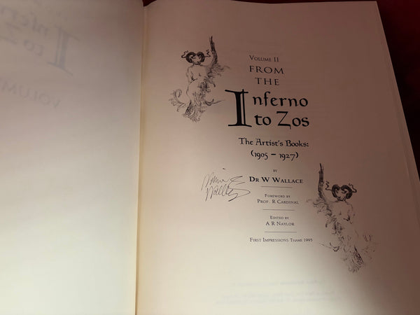 From the Inferno to Zos (3 volume set) by Anthony Naylor (ed), F. W. Letchford & W. Wallace (text)