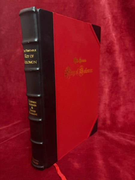 The Veritable Key of Solomon (signed deluxe edition) by Stephen Skinner & David Rankine