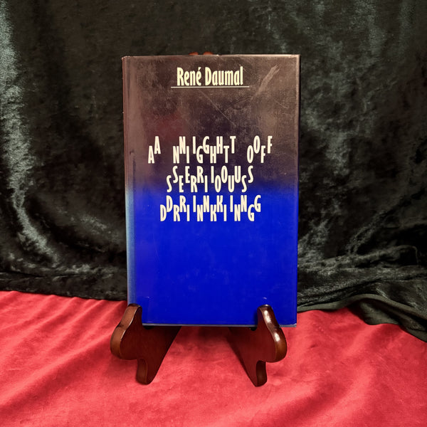A Night of Serious Drinking by Rene Dauma, David Coward E.A. Lovatt (trans)