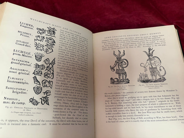 Witchcraft, Magic & Alchemy by [Émile-Jules] Grillot de Givry