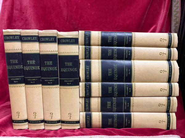 THE EQUINOX (10 Volume Set) by Aleister Crowley (et al.)
