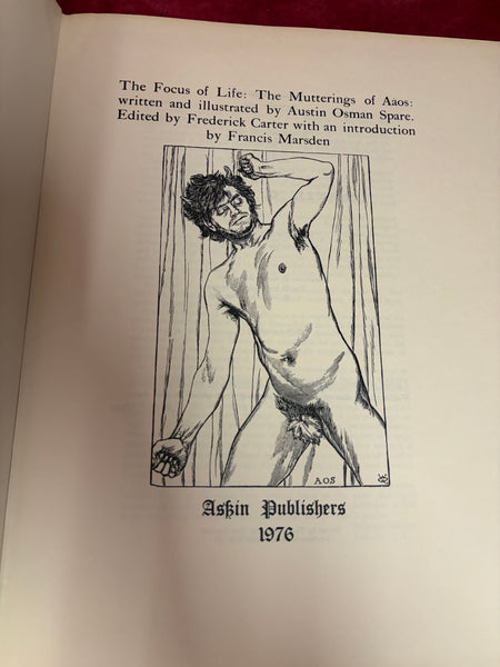The Focus of Life by Austin Osman Spare