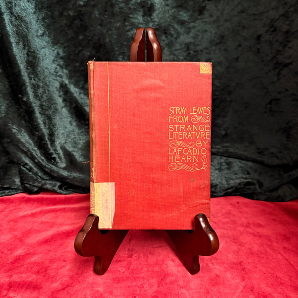 Stray Leaves from Strange Literature by Lafcadio Hearn