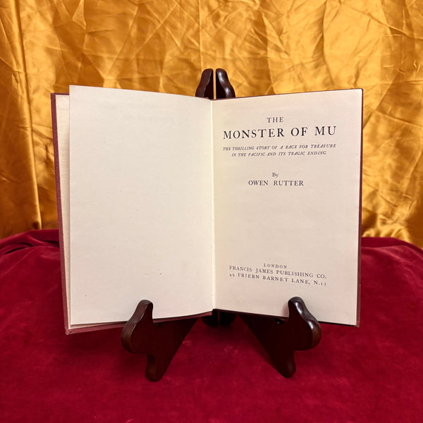 Monster of Mu by Owen Rutter