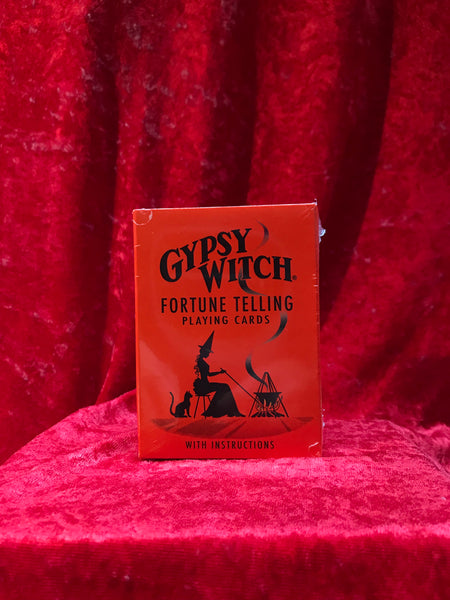 Gypsy Witch Fortune Telling Playing Cards
