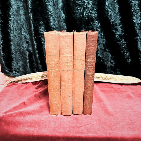 Koinonia - The Ek-klesia Magazine of Communication (Four Volumes) by Holden Edward Sampson⁣ ⁣(ed)