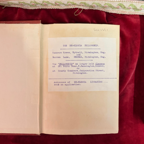 Koinonia - The Ek-klesia Magazine of Communication (Four Volumes) by Holden Edward Sampson⁣ ⁣(ed)