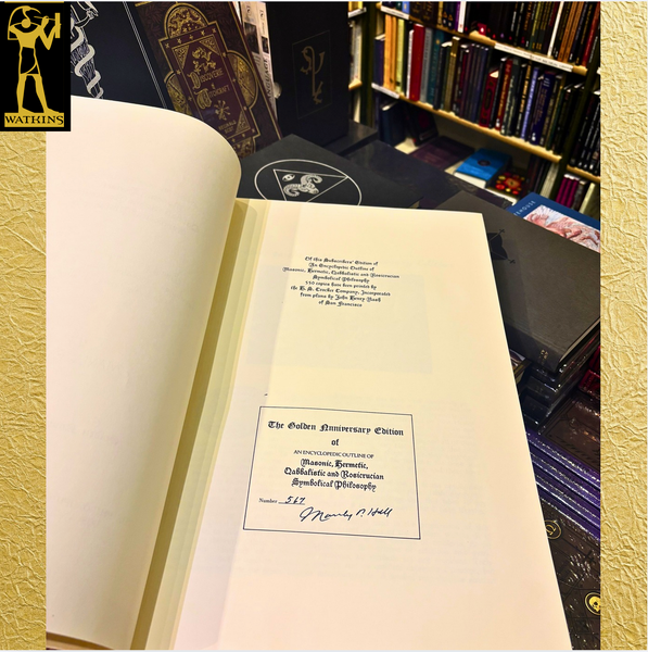 The Secret Teachings of All Ages (signed deluxe edition) by Manly P. Hall
