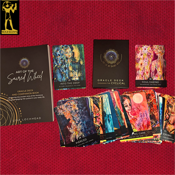 Art of the Sacred Wheel Oracle Deck & Companion Book by Lisa Lochhead