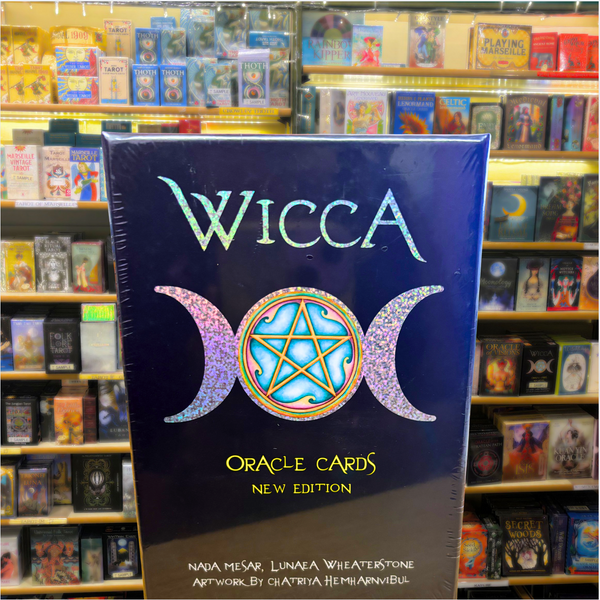 Wicca Oracle Cards (New Edition) by Nada Mesar, Lunaea Wheaterstone and Chatriya Hemharnibul
