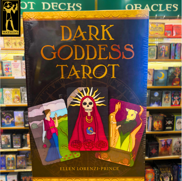 Dark Goddess Tarot by Ellen Lorenzi- Prince (Tarot Kit Box Set with 78 Cards and Guide Book)