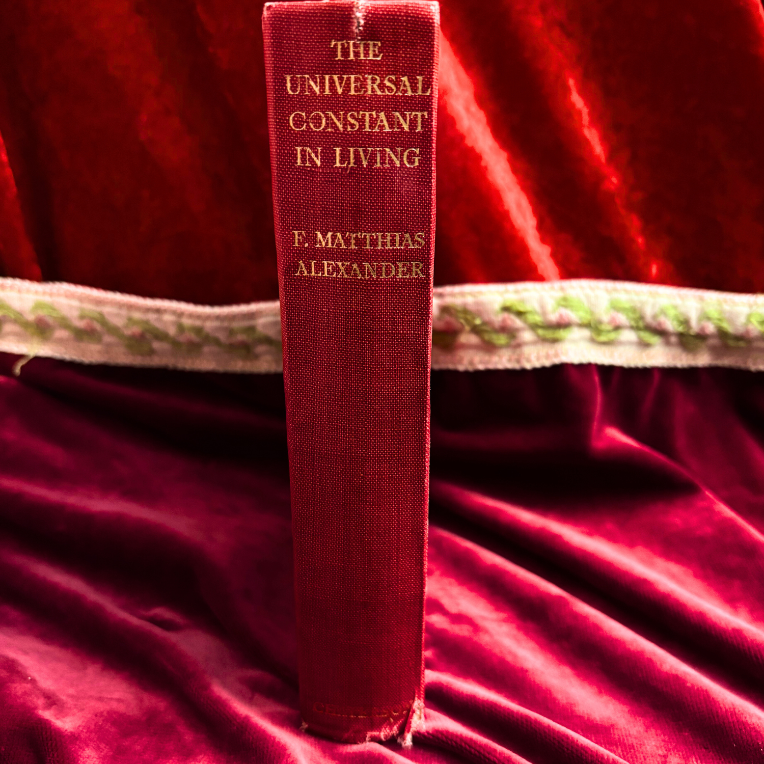 Alexander Ruff Universal The Universal Constant in Living by F.Matthias Alexander | Watkins Books