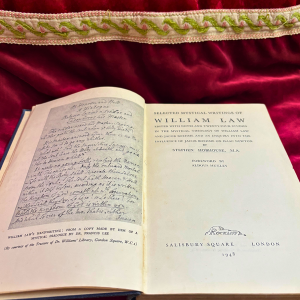 Selected Mystical Writings of William Law