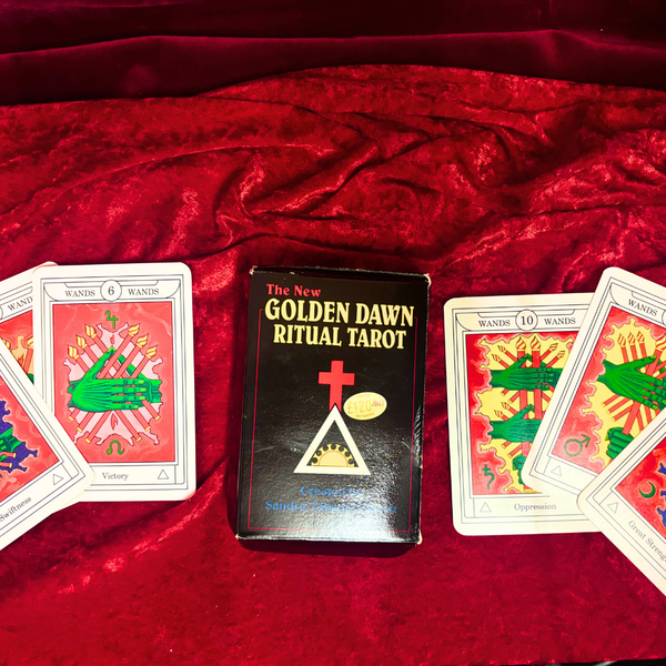 The New Golden Dawn Ritual Tarot by Sandra Tabatha Cicero