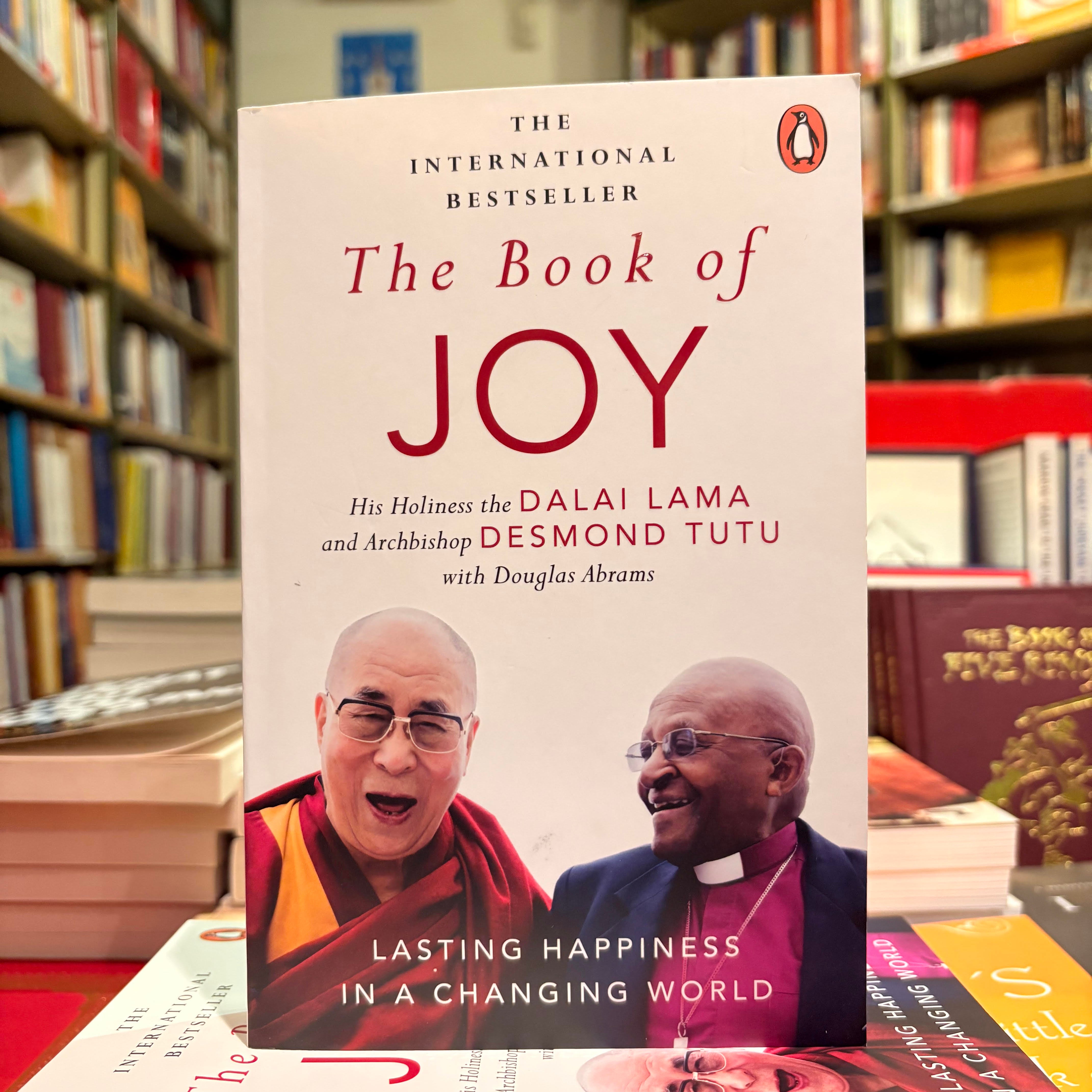 Joy Book The Book of Joy by Dalai Lama and Desmond Tutu | Watkins Books