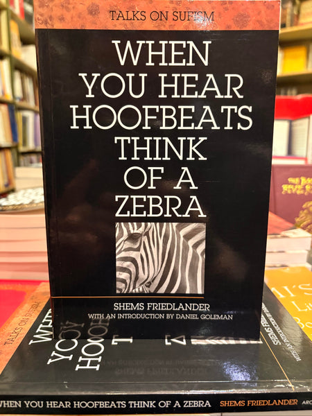 When You Hear Hoofbeats, Think of a Zebra by Shems Friedlander